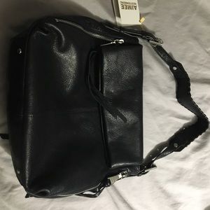 Aimee Kestenberg black Bali Hobo bag